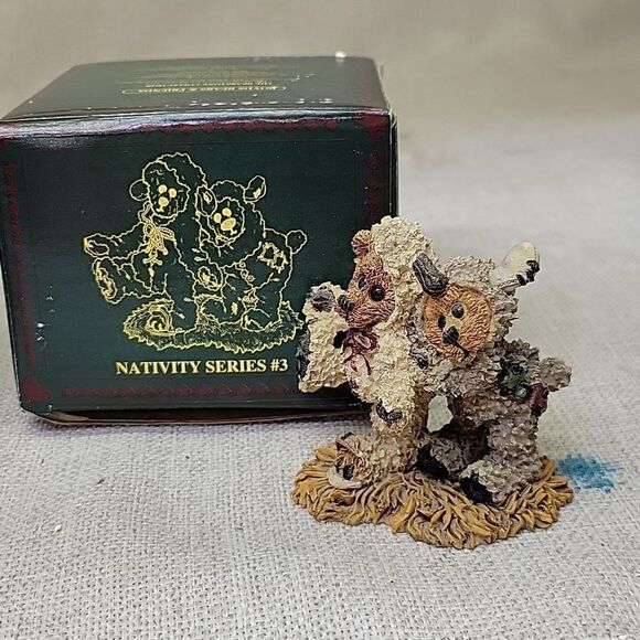 4 Boyd's Bears and Friends Nativity Series # 3 collectibles - Picture 9 of 15